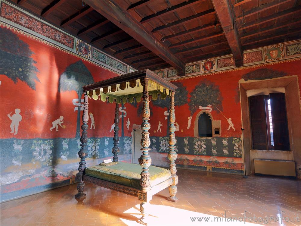 Castiglione Olona (Varese, Italy) - Room of the Cardinal in Branda Palace